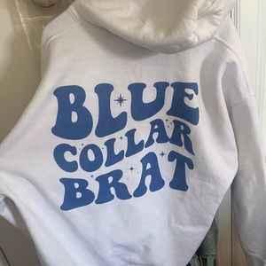 Blue Collar Brat Sweatshirt